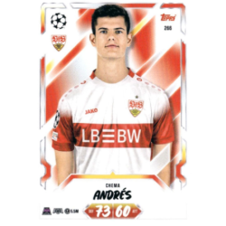 Añade a tu colección Chema Andrés VfB Stuttgart Topps Match Attax UCC 2026-27