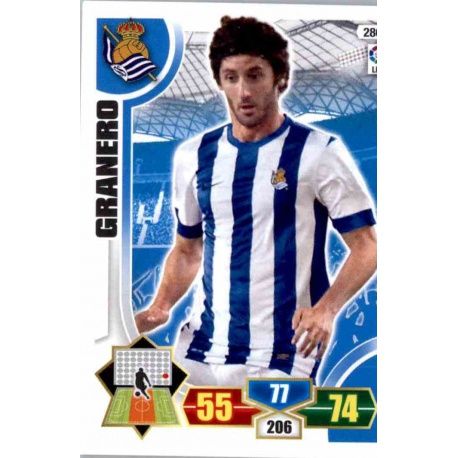 Granero Real Sociedad 286 Adrenalyn XL La Liga 2013-14