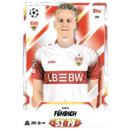 Complete your collection Chris Führich VfB Stuttgart Topps UEFA Match Attax 2026-27