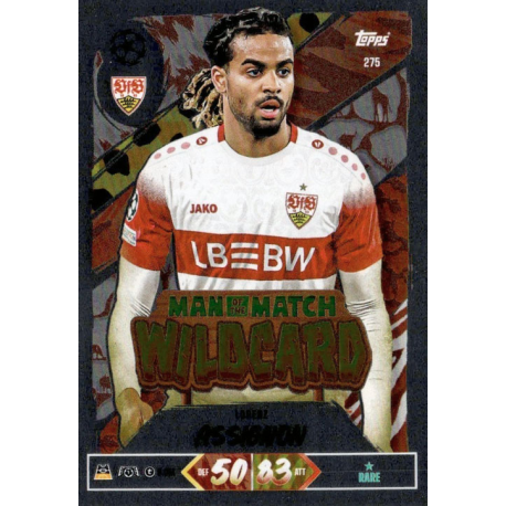 Colecciona Lorenz Assignon Man of the Match Wildcard Topps Match Attax UCC 2026-27