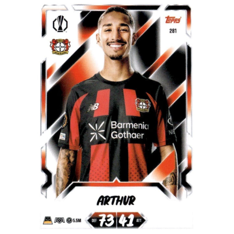 Collect Arthur Bayer 04 Leverkusen Topps UEFA Champions League Match Attax 2026-27