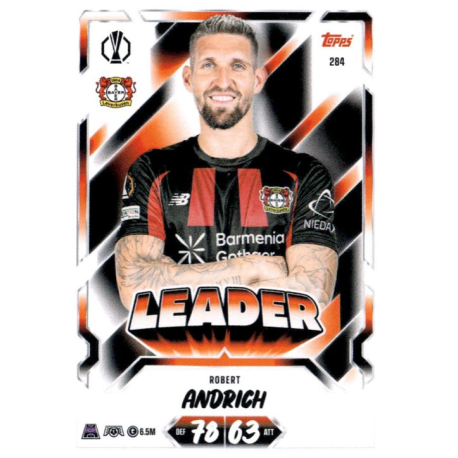Completa tu colección Robert Andrich Leader Match Attax 2026-27