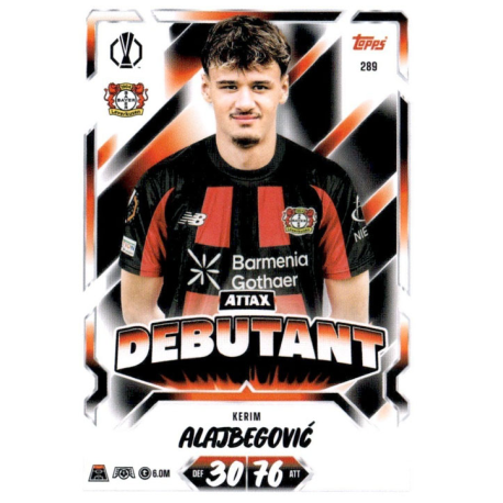 Buy Cards Kerim Alajbegović Attax Debutant Match Attax 2026-27