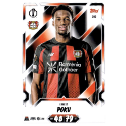 Busca y compra Ernest Poku Bayer 04 Leverkusen Topps Match Attax UCC 2026-27