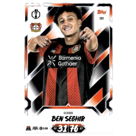 Busca y compra Eliesse Ben Seghir Bayer 04 Leverkusen Topps Match Attax 2026-27