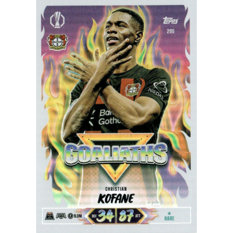 Consigue ahora Christian Kofane Goaliaths Topps Match Attax 2026-27