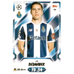 Colecciona Jan Bednarek FC Porto Topps UCC Match Attax 2026-27