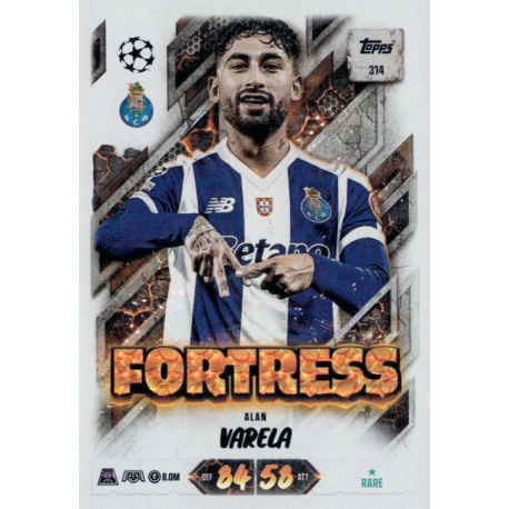 Collect Alan Varela Fortress Topps UCC Match Attax 2026-27