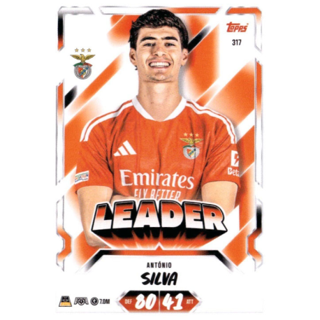Consigue António Silva Leader Match Attax 2026-27