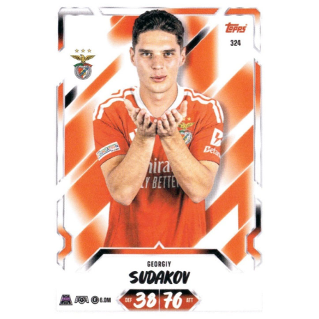 Consigue Georgiy Sudakov SL Benfica Topps Match Attax UCC 2026-27