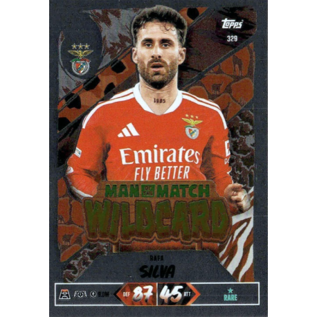 Compra Rafa Silva Man of the Match Wildcard Topps Match Attax Champions League 2026-27