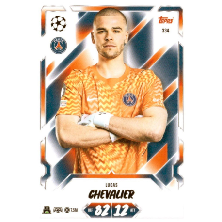 Colecciona Lucas Chevalier PSG Topps UEFA Match Attax 2026-27