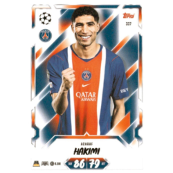 Get yours Achraf Hakimi PSG Topps Match Attax Champions League 2026-27