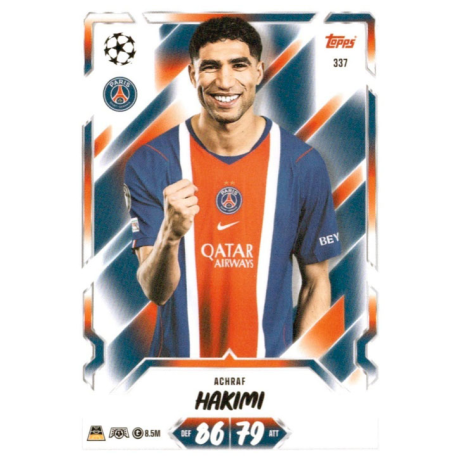 Encuentra Achraf Hakimi PSG Match Attax Champions League 2026-27