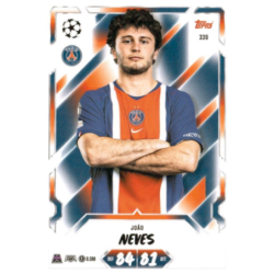 Get João Neves PSG Match Attax Champions League 2026-27