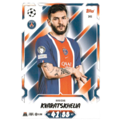 Get yours Khvicha Kvaratskhelia PSG Topps UCC Match Attax 2026-27