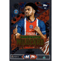 Get yours Ibrahim Mbaye Man of the Match Wildcard Topps Match Attax 2026-27