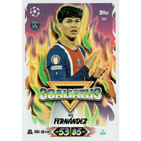 Collect Dro Fernández Goaliaths Topps UEFA Champions League Match Attax 2026-27