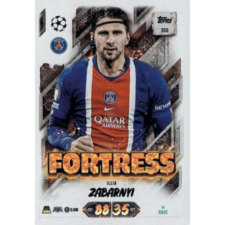 Busca y compra Illia Zabarnyi Fortress Topps UCC Match Attax 2026-27