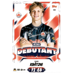 Buy Cards Frans Krätzig Attax Debutant Match Attax 2026-27