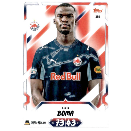 Encuentra Kevin Boma FC Salzburg Topps UCC Match Attax 2026-27