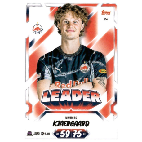 Hazte con Maurits Kjærgaard Leader Match Attax Champions League 2026-27
