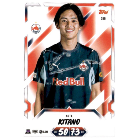 Completa tu colección Sota Kitano FC Salzburg Topps Match Attax 2026-27