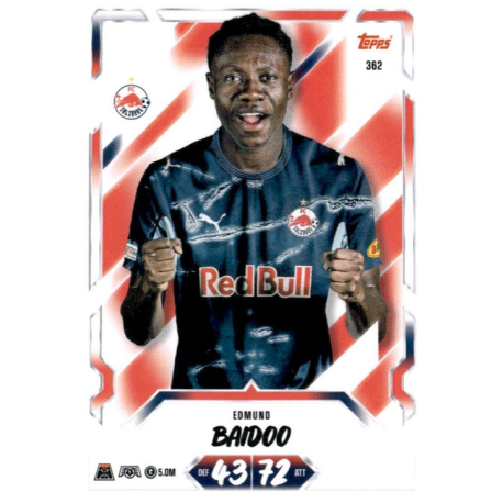 Colecciona Edmund Baidoo FC Salzburg Topps UCC Match Attax 2026-27