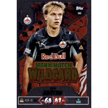 Completa tu colección Frans Krätzig Man of the Match Wildcard Topps UEFA Match Attax 2026-27