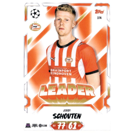 Hazte con Jerdy Schouten Leader Topps UEFA Match Attax 2026-27