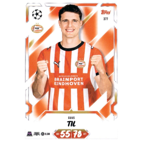 Consigue ahora Guus Til PSV Eindhoven Match Attax 2026-27