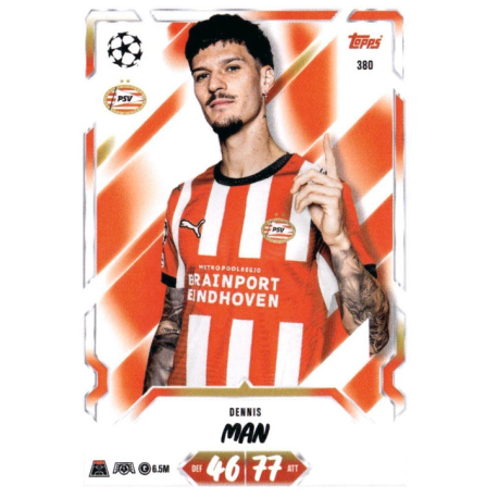 Añade a tu colección Dennis Man PSV Eindhoven Topps UEFA Champions League Match Attax 2026-27