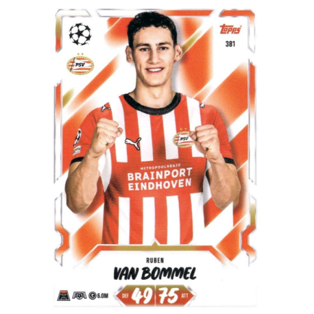 Get it now Ruben van Bommel PSV Eindhoven Topps Match Attax UCC 2026-27