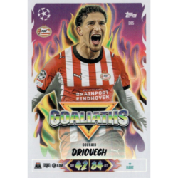 Encuentra Couhaib Driouech Goaliaths Topps Match Attax UCC 2026-27