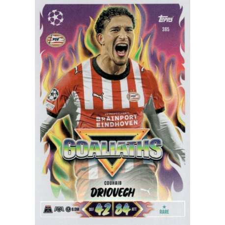 Encuentra Couhaib Driouech Goaliaths Topps Match Attax UCC 2026-27