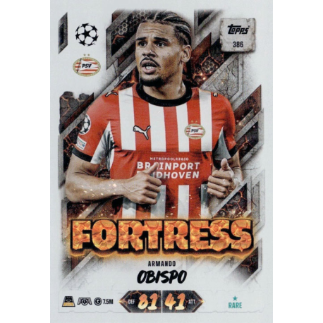 Compra online Armando Obispo Fortress Topps UEFA Match Attax 2026-27