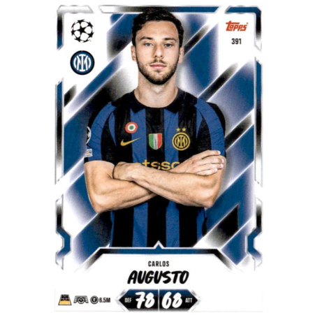Consigue ahora Carlos Augusto Inter Milan Topps UEFA Match Attax 2026-27
