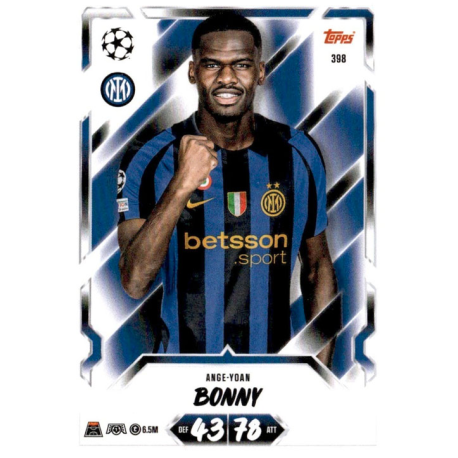 Find and Buy Cards Ange-Yoan Bonny Inter Milan Topps UEFA Match Attax 2026-27