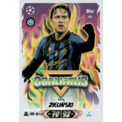 Consigue ahora Piotr Zieliński Goaliaths Match Attax 2026-27