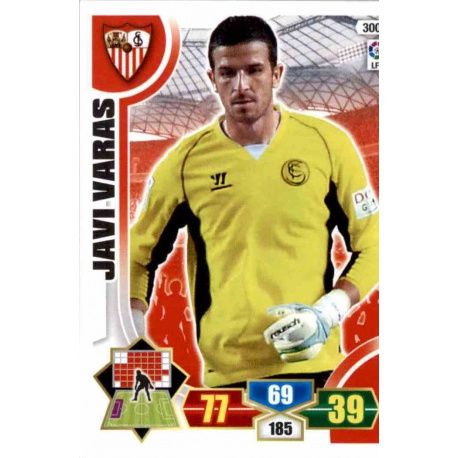 Javi Varas Sevilla 300 Adrenalyn XL La Liga 2013-14