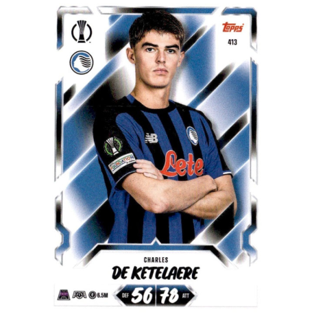 Complete your collection Charles De Ketelaere Atalanta BC Topps Match Attax UCC 2026-27