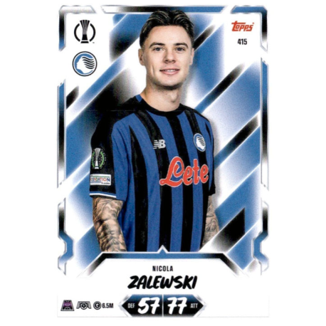 Añade a tu colección Nicola Zalewski Atalanta BC Topps Match Attax UCC 2026-27
