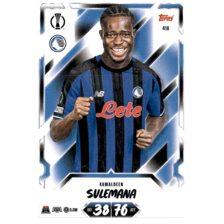Consigue ahora Kamaldeen Sulemana Atalanta BC Topps Match Attax UCC 2026-27