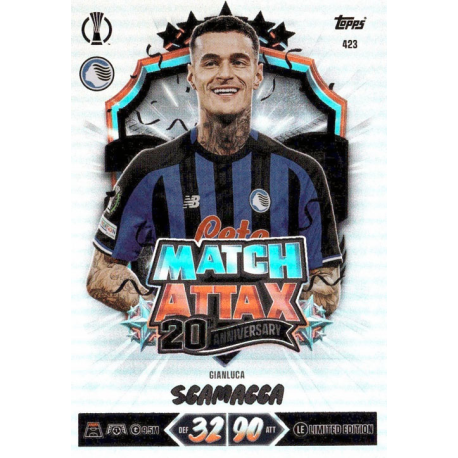 Compra online Gianluca Scamacca Match Attax 20th Anniversary Topps Match Attax 2026-27