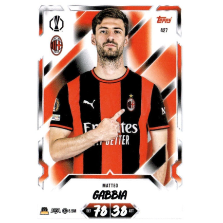 Consigue Matteo Gabbia AC Milan Topps UEFA Champions League Match Attax 2026-27