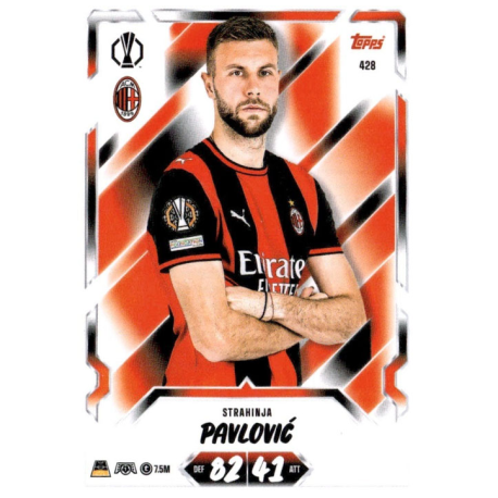 Hazte con Strahinja Pavlović AC Milan Topps UEFA Match Attax 2026-27
