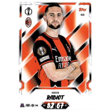 Collect Adrien Rabiot AC Milan Topps Match Attax Champions League 2026-27