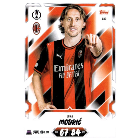 Get it now Luka Modrić AC Milan Match Attax Champions League 2026-27