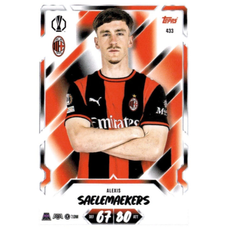 Get it now Alexis Saelemaekers AC Milan Topps Match Attax Champions League 2026-27