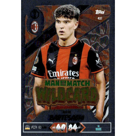 Consigue Davide Bartesaghi Man of the Match Wildcard Topps UCC Match Attax 2026-27